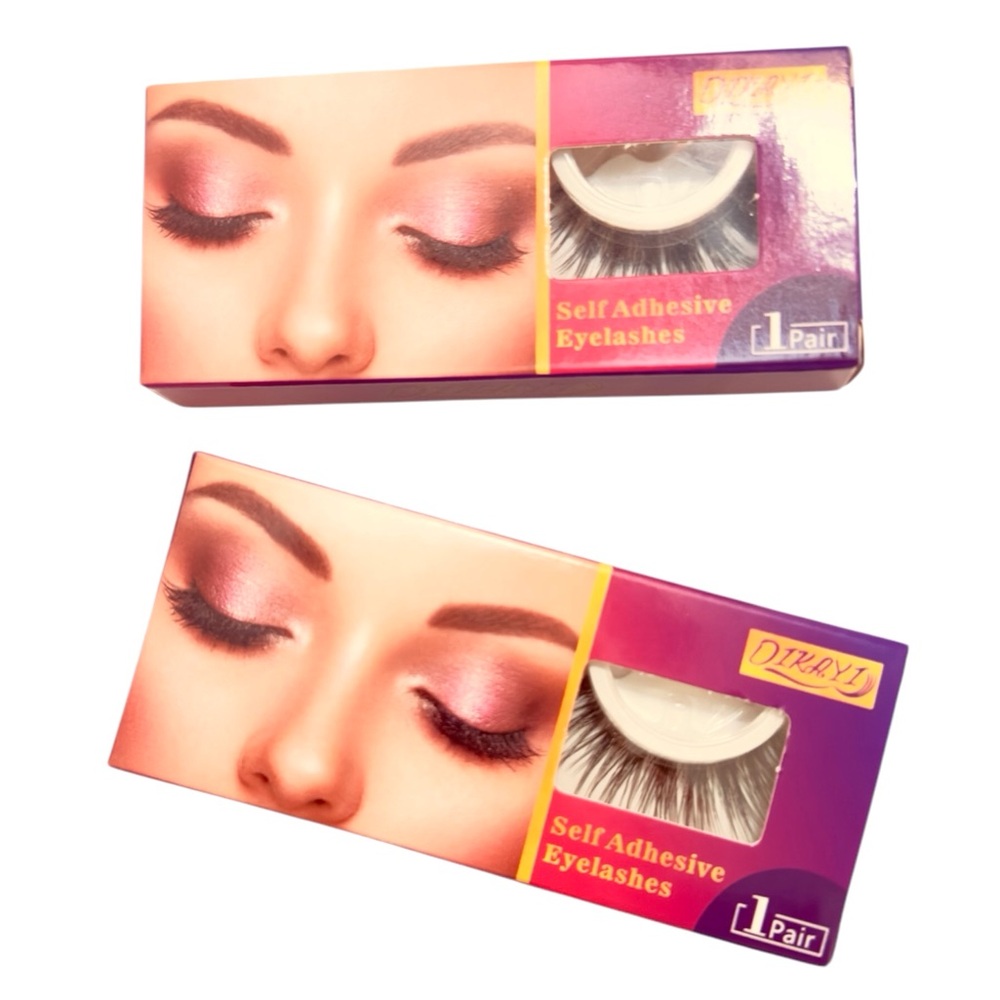 Self Adhesive Eyelashes - Black